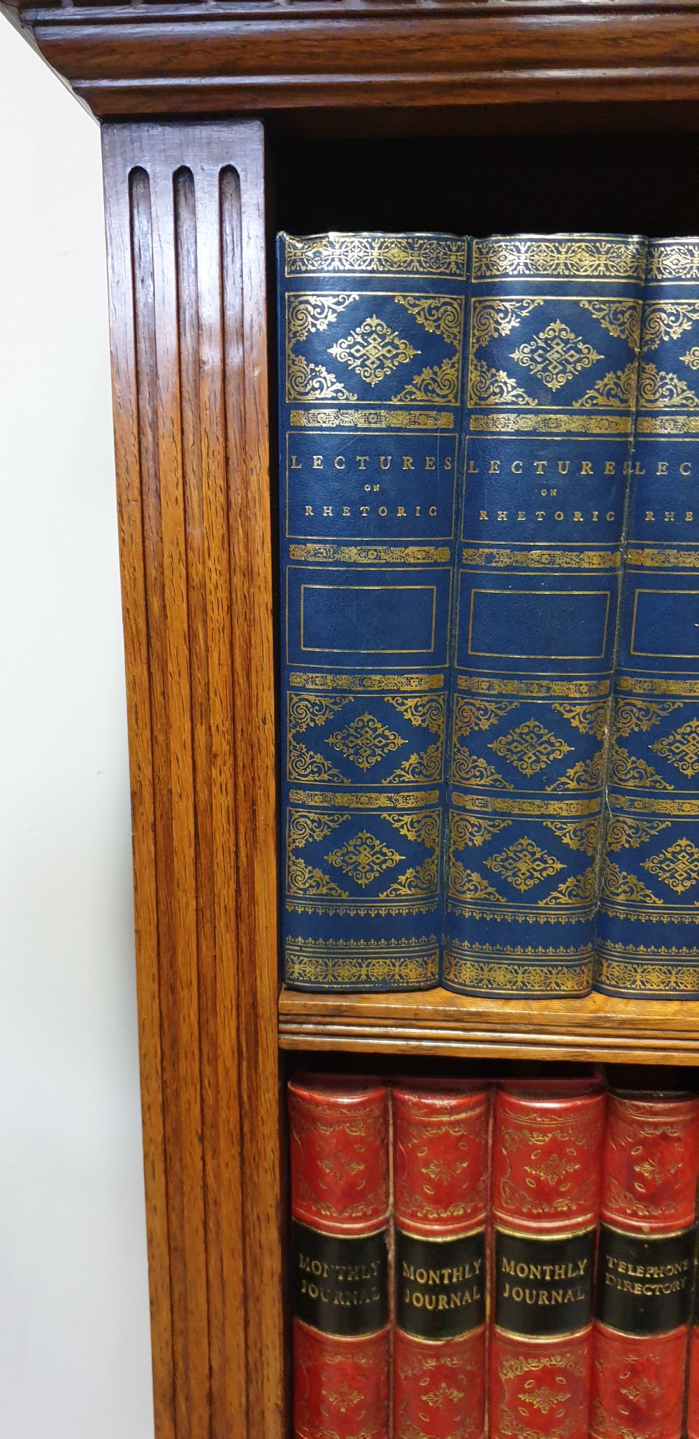 Art Noveau open Library Bookcase View V