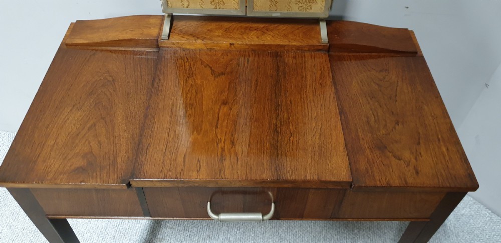 Super French Art Deco Rosewood Dressing Table View X