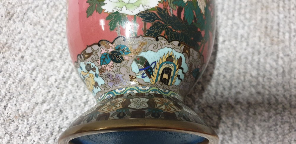 Large Cloisonne Lamp View IX