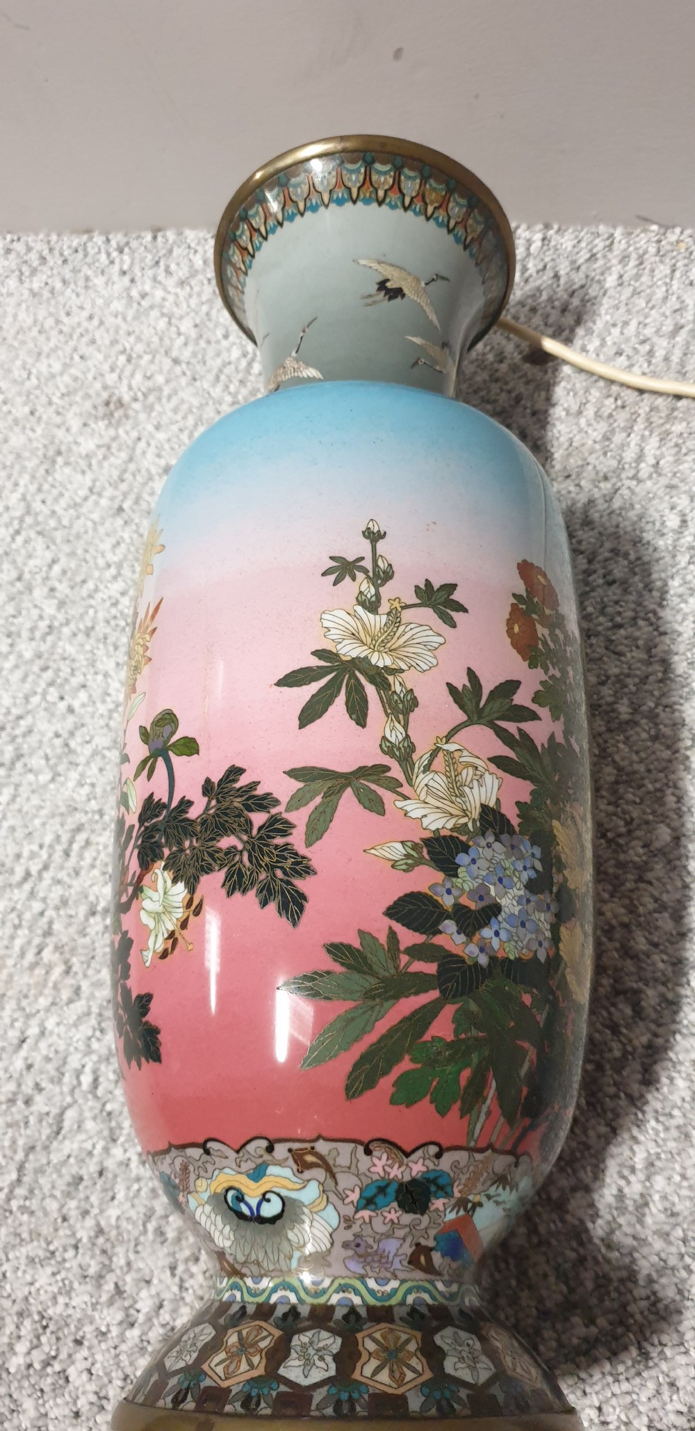 Large Cloisonne Lamp View XI