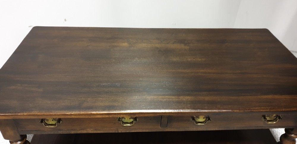 Dark Oak Low Coffee Table View X