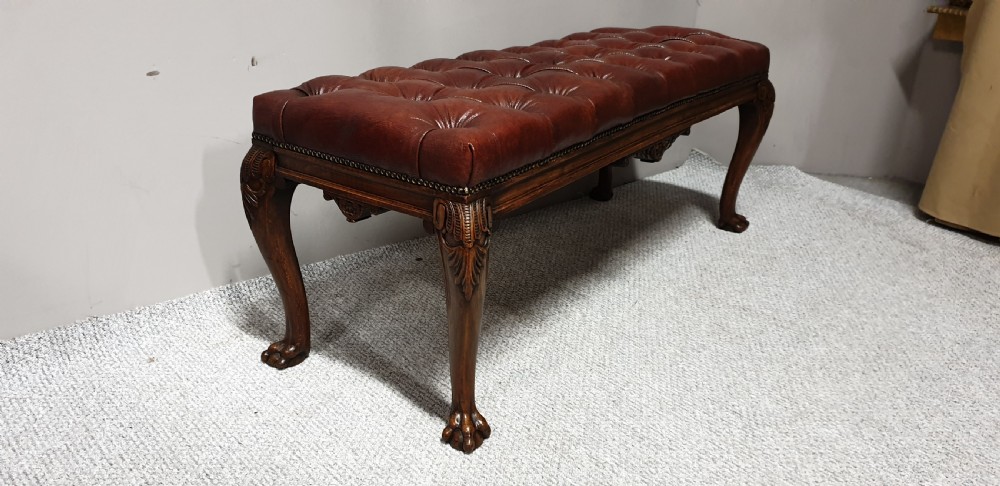 Outstanding Leather Stool View V