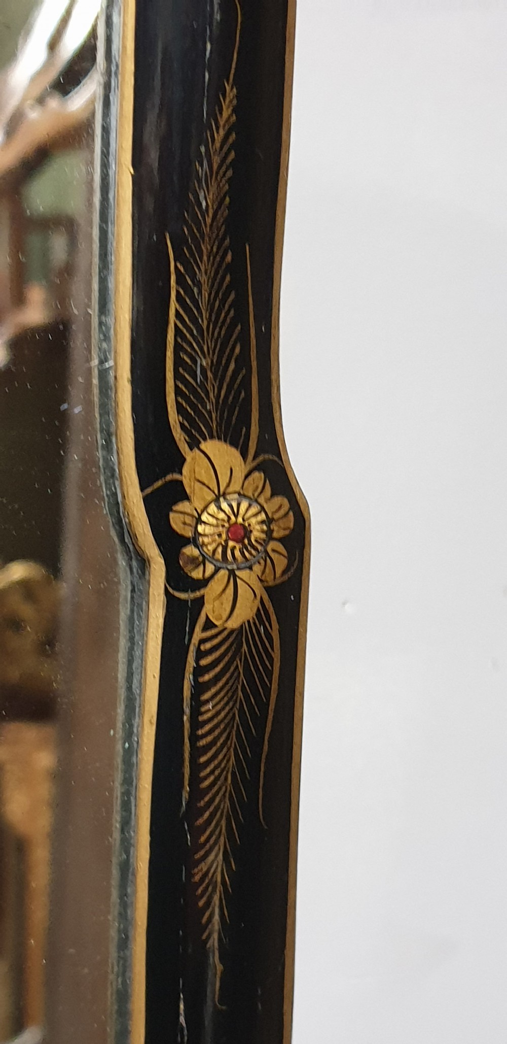 Good Chinoiserie  Cheval Mirror View IV