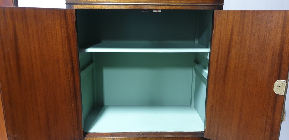 Small Proportioned Mahogany Linen Press View VI
