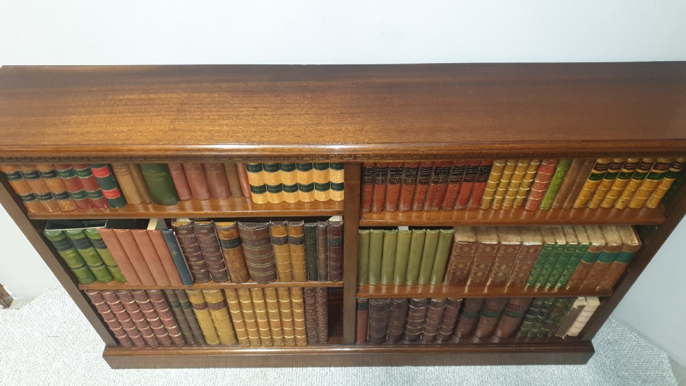 Top Quality Mahogany Open Adjustable Bookcase View IV