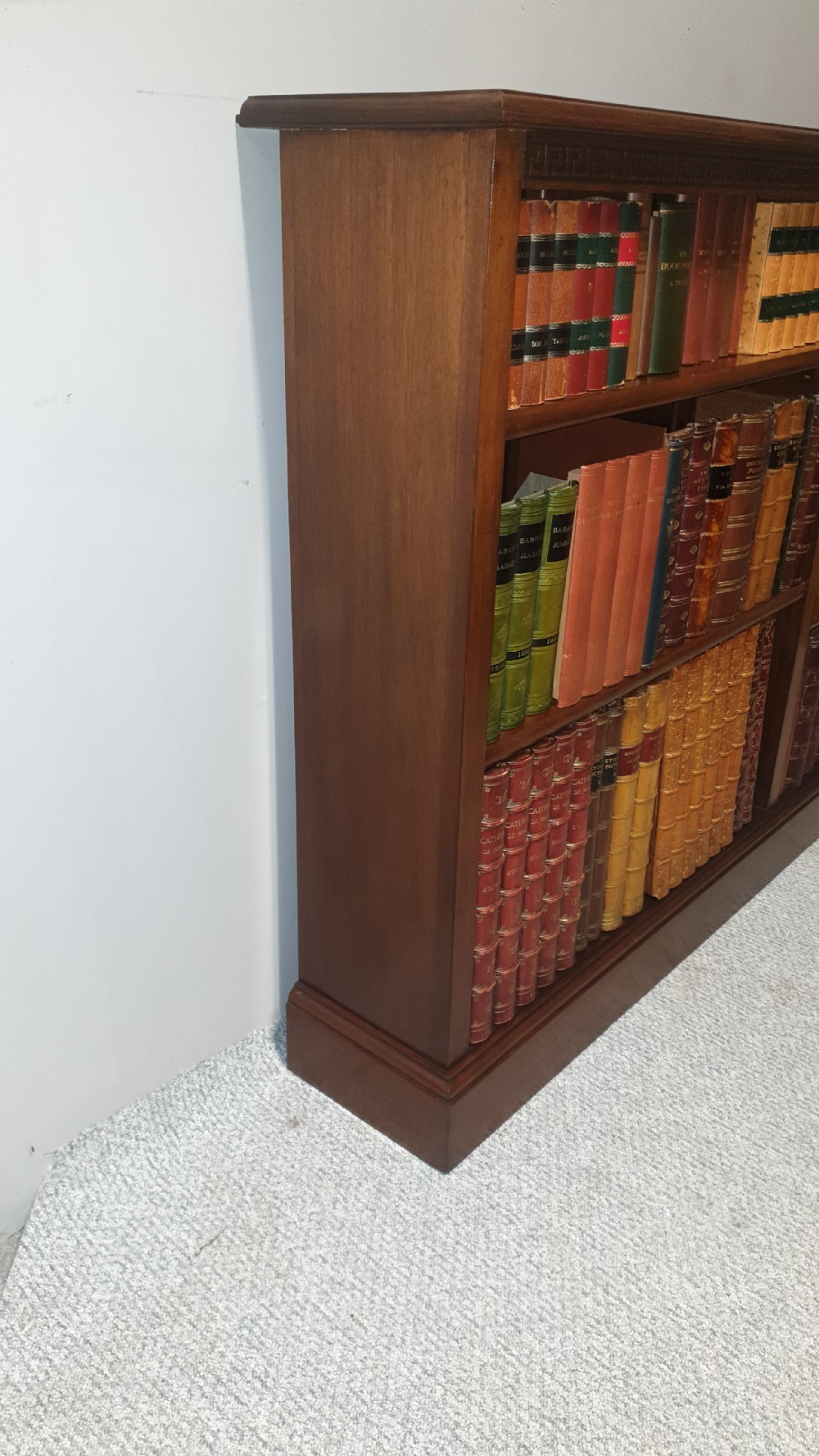 Top Quality Mahogany Open Adjustable Bookcase View VI