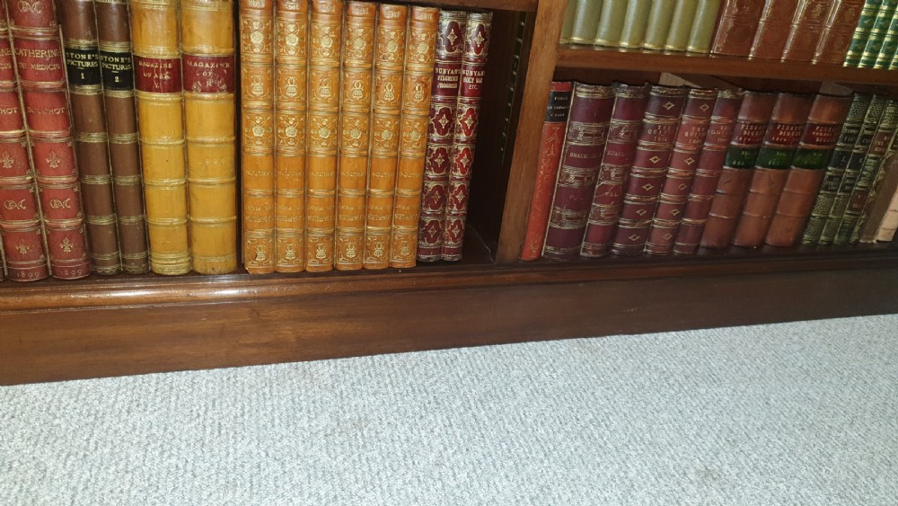 Top Quality Mahogany Open Adjustable Bookcase View IX