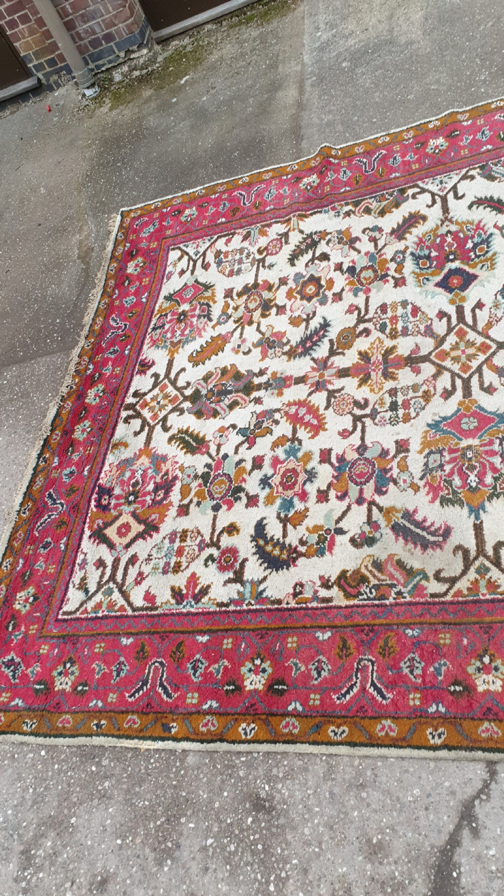 Large Woolen Carpet View VI