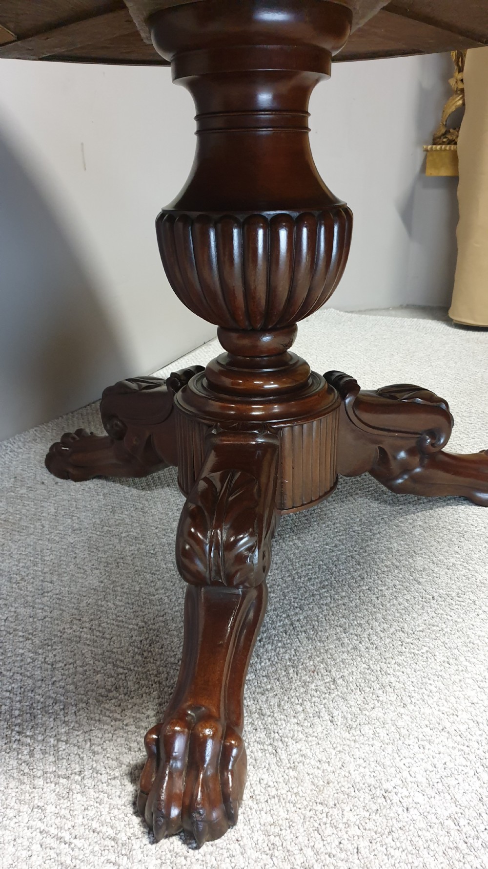Super Mahogany Gueridon Centre Table View VII