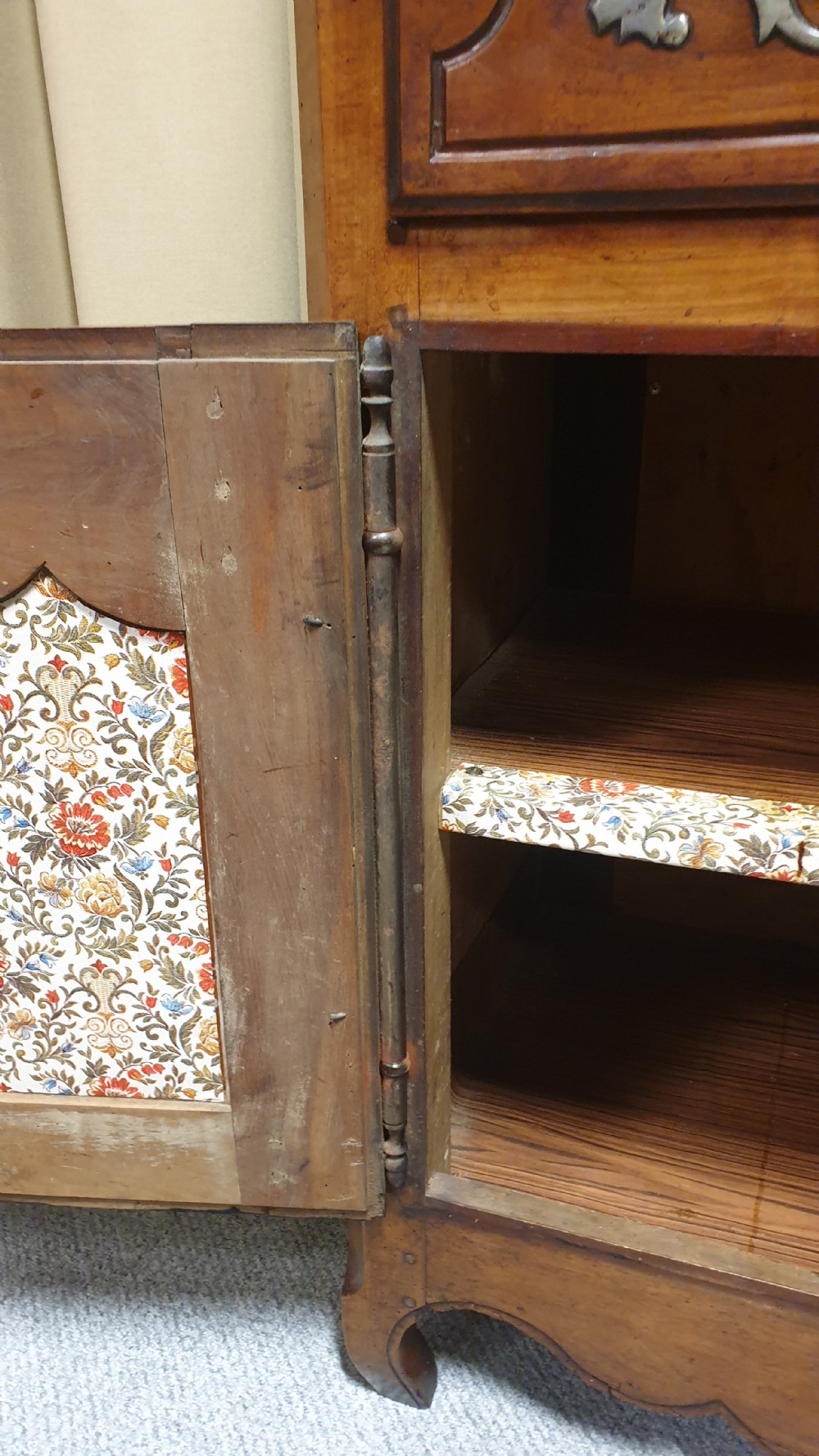 Superb French Cherry Wood Sideboard Buffet View VII