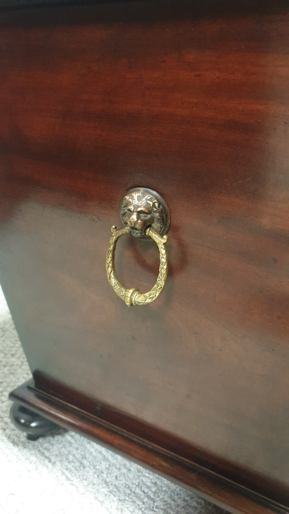 Regency Mahogany Wine Cooler Cellarette View V