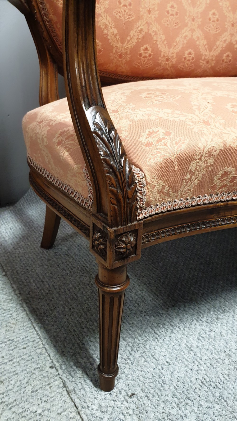 Excellent Quality French Two Seater Sofa View XIII