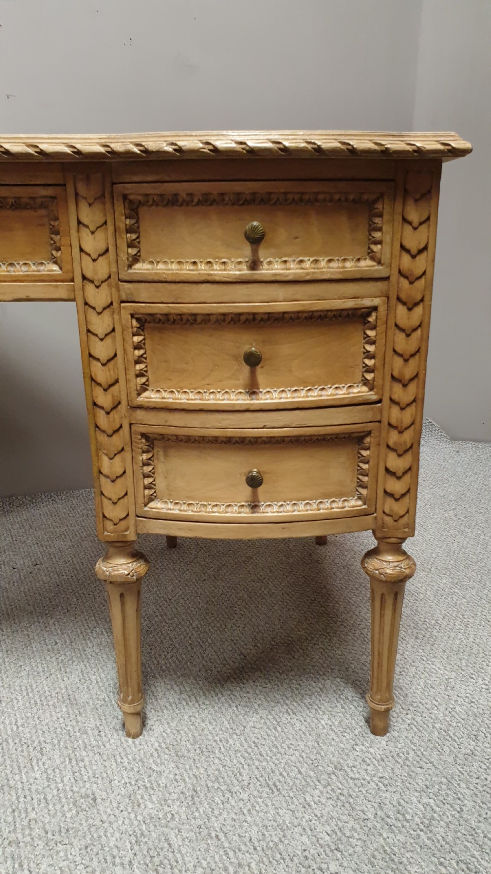 Superb French Original Painted Desk View IV