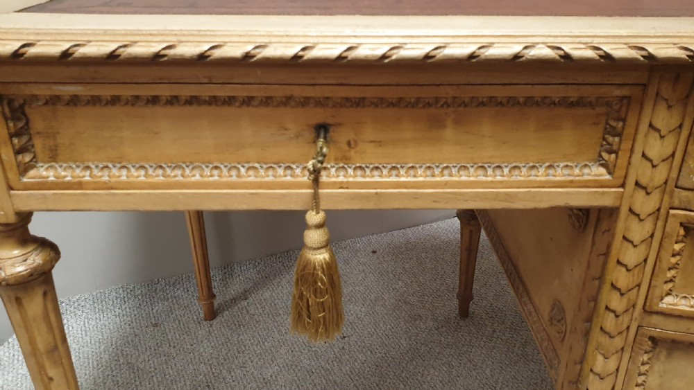 Superb French Original Painted Desk View V