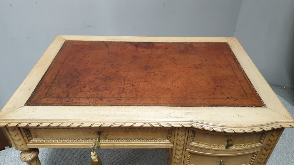 Superb French Original Painted Desk View X