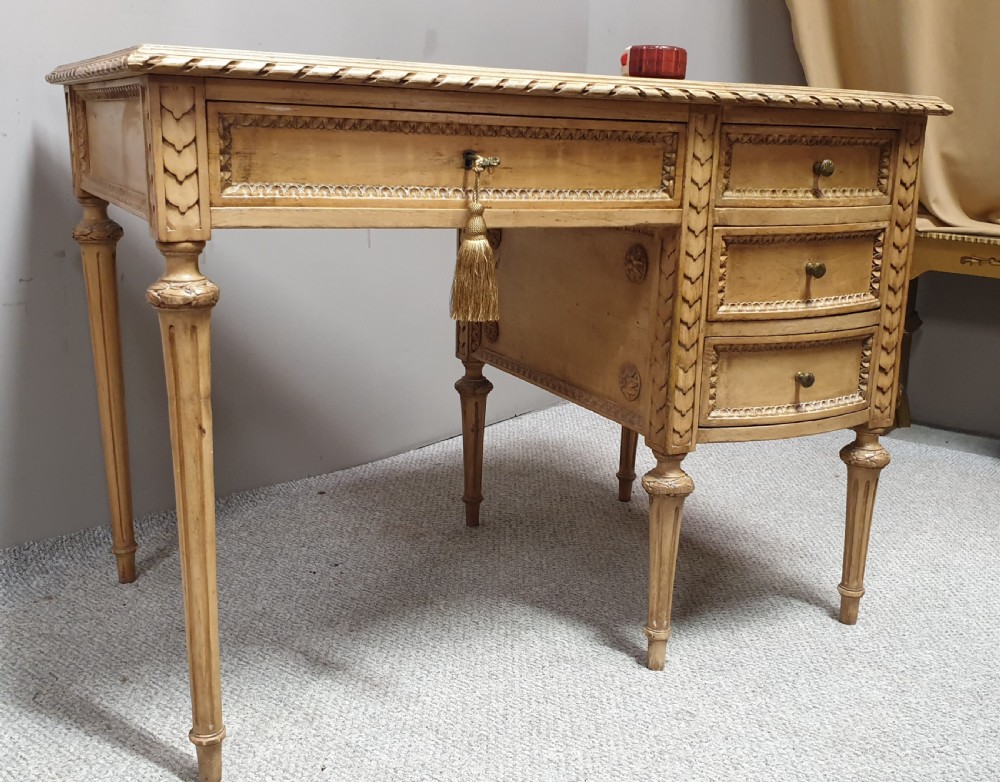 Superb French Original Painted Desk View XIII