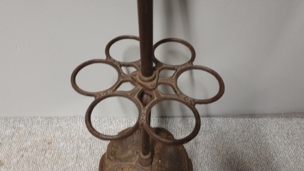 Cast Iron Coat Stand View V