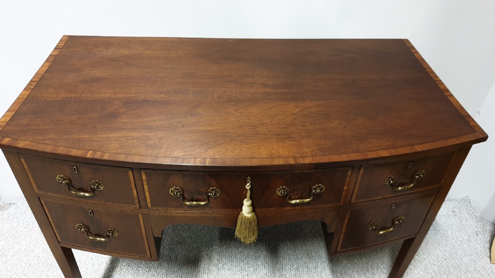 Top Quality Edwardian Bowed Sideboard View IV