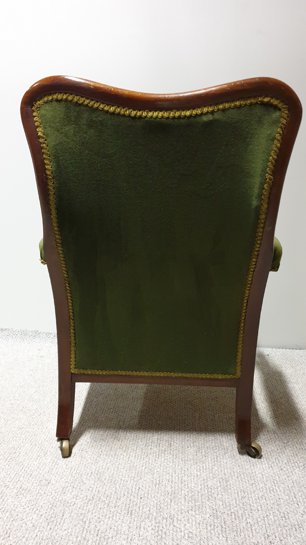 William 4th Mahogany Library Chair View VII