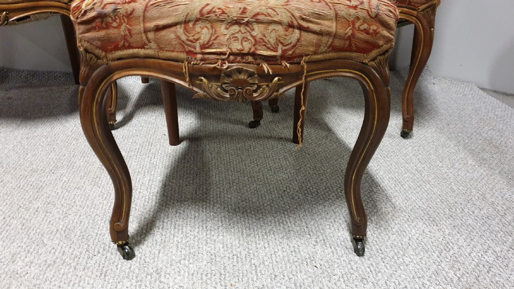 Four French Country House Salon Dining Chairs View IV