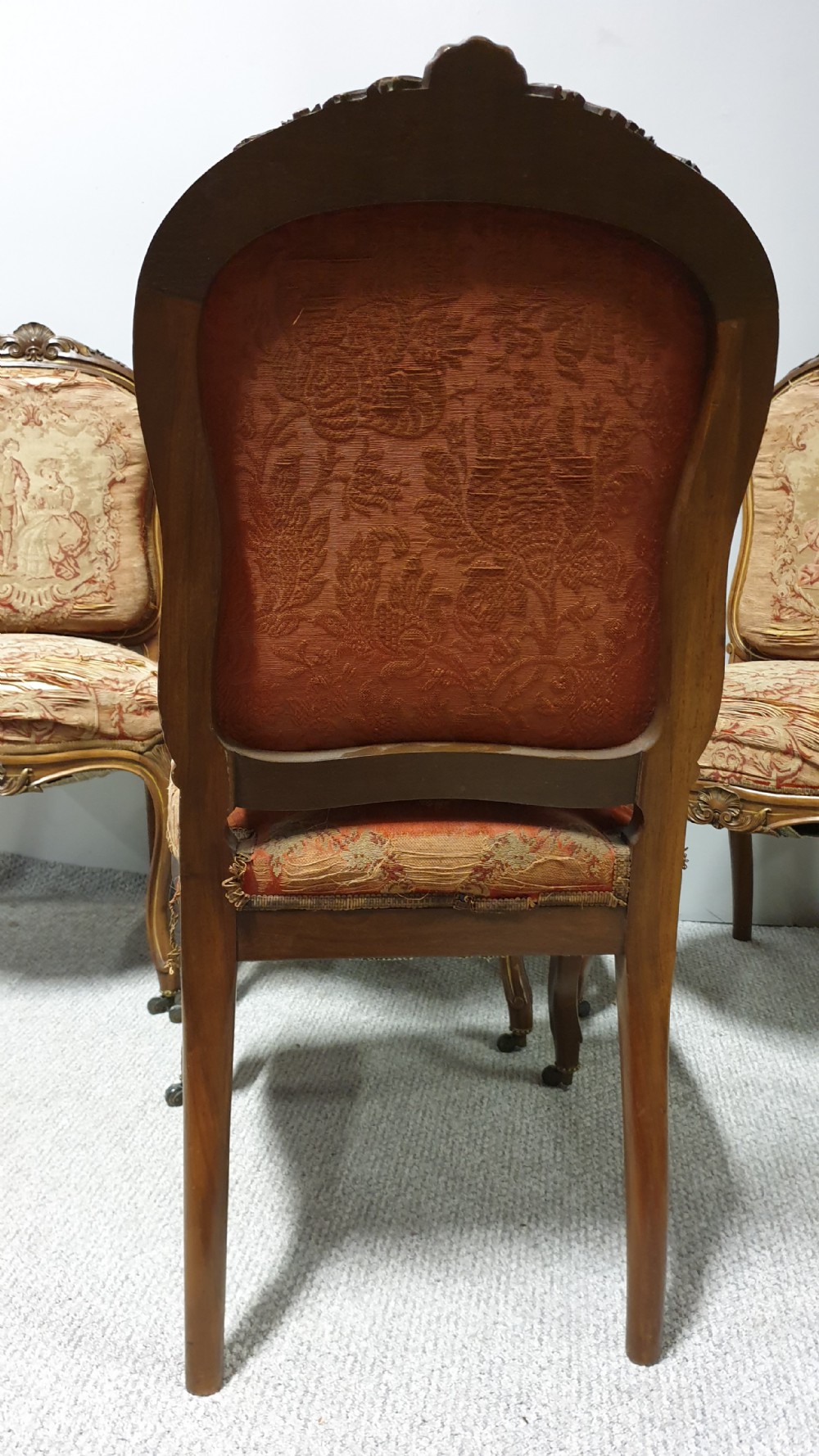 Four French Country House Salon Dining Chairs View VII