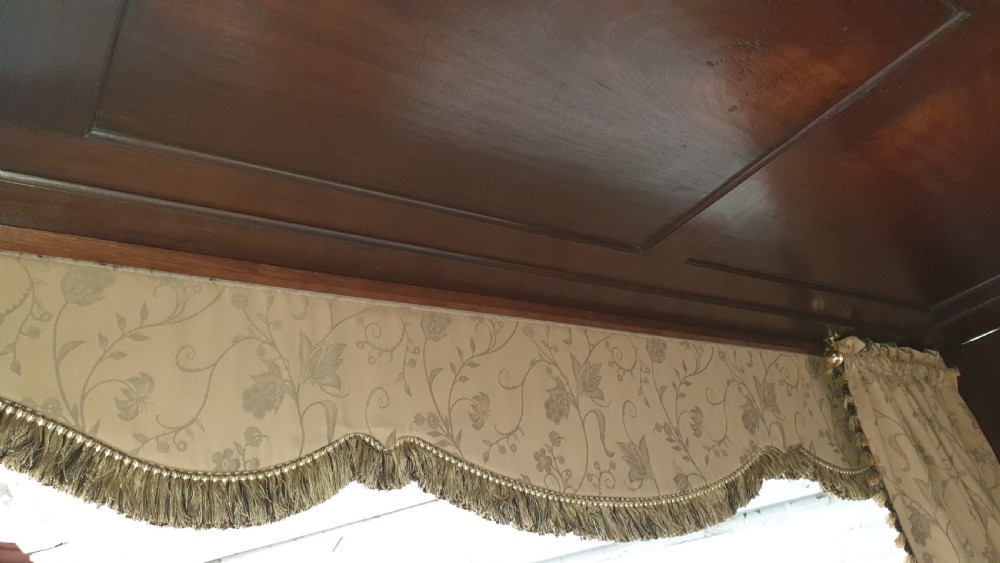 Superb William 4th Mahogany Four Poster King size Bed View VII