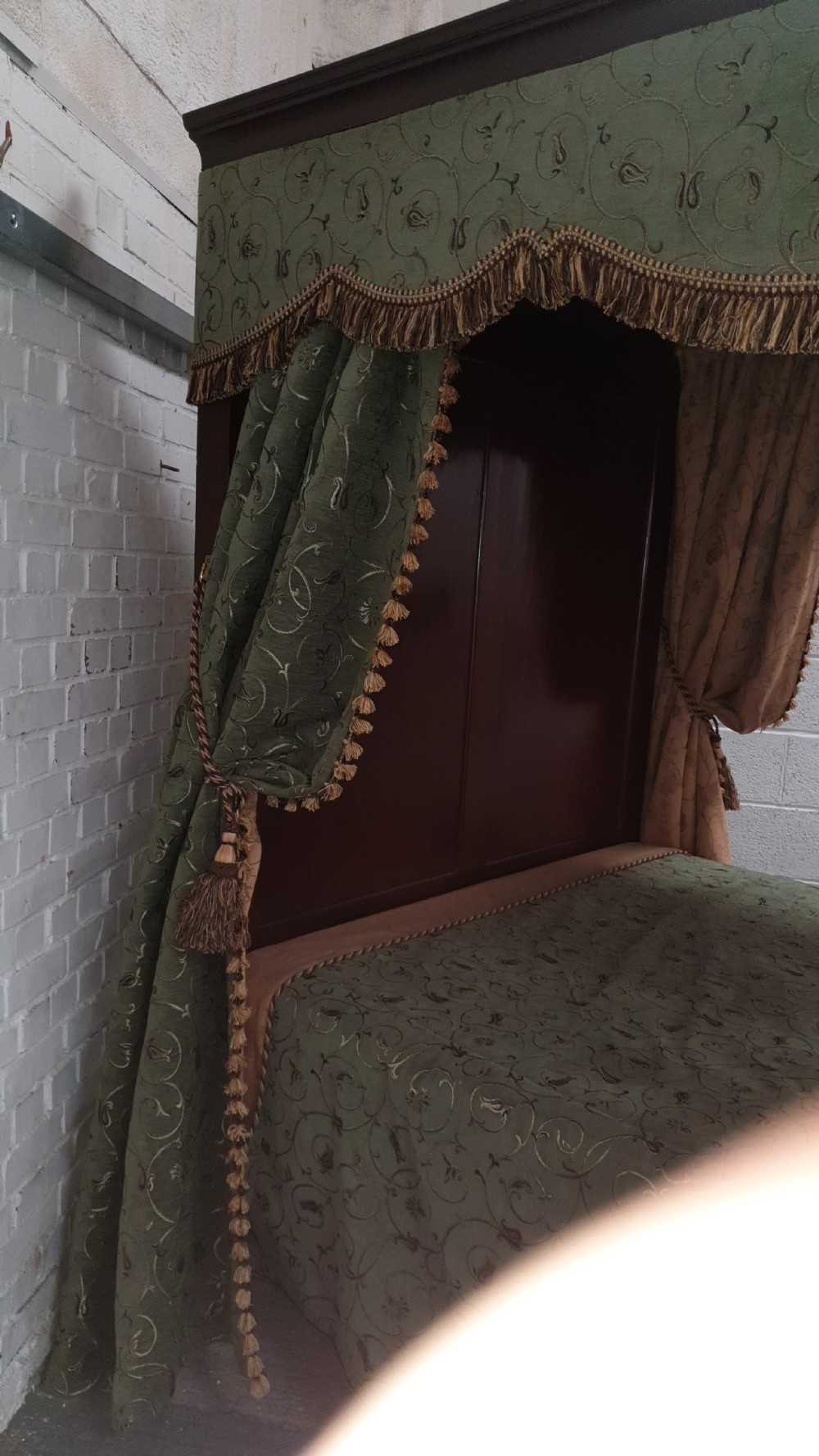 Superb William 4th Mahogany Four Poster King size Bed View XII