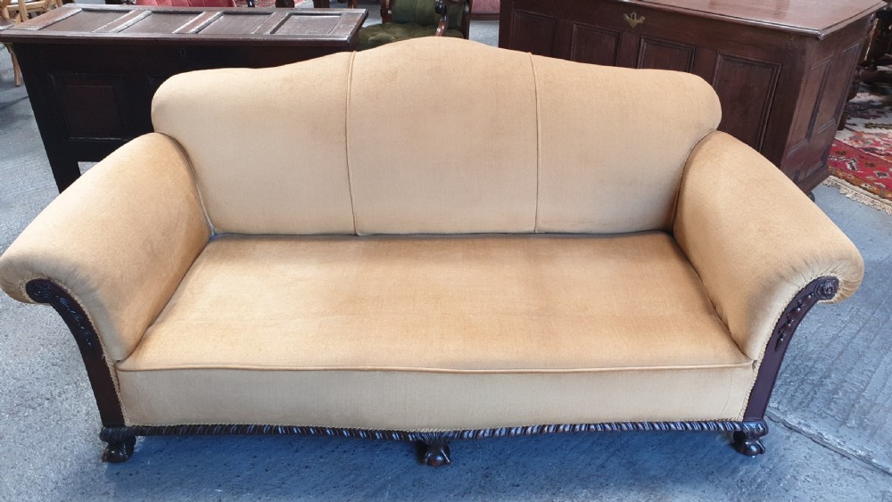 Excellent Mahogany Three Piece Suite View V