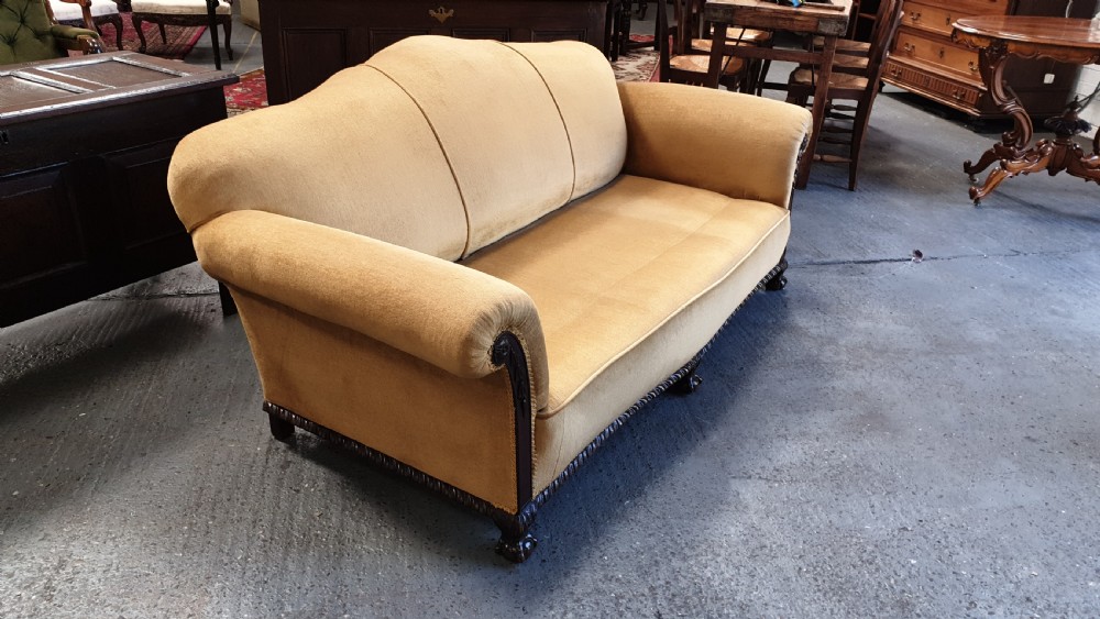 Excellent Mahogany Three Piece Suite View VI
