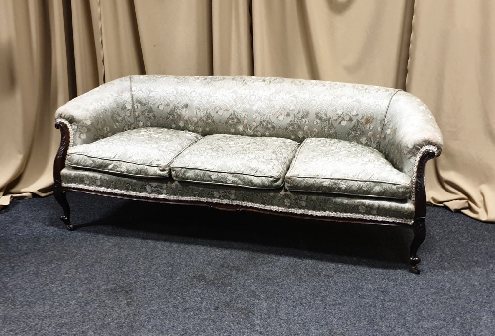 Good Victorian Mahogany Chesterfield Sofa View II