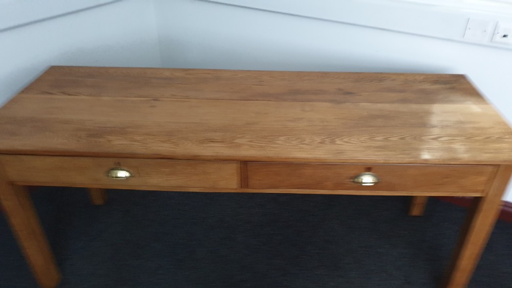 Super Oak kitchen Refrectory Dining Table View III