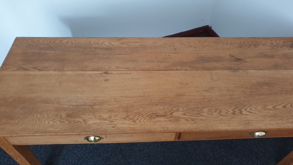 Super Oak kitchen Refrectory Dining Table View XI