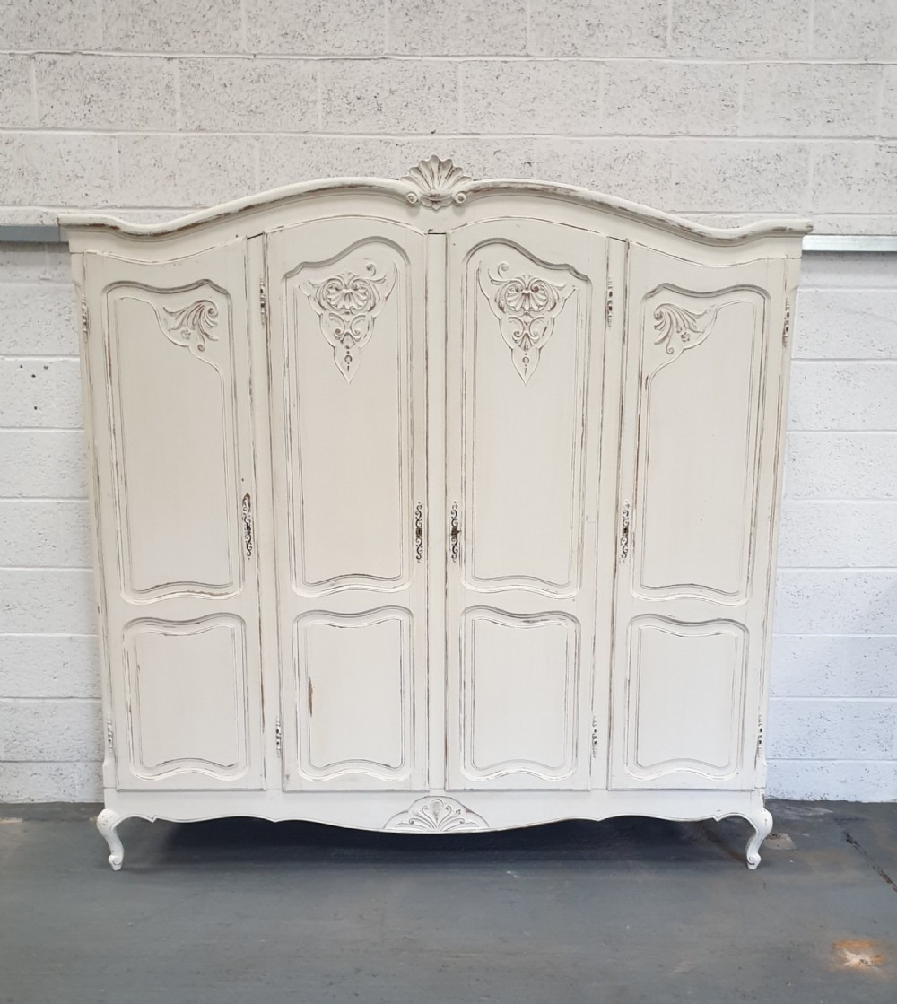 Great French Painted Wardrobe