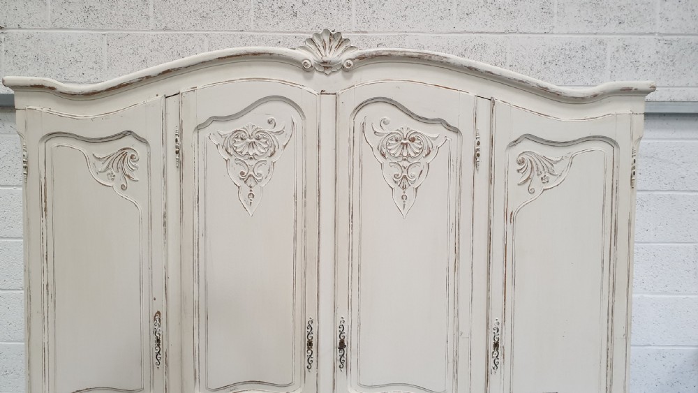 Great French Painted Wardrobe View II