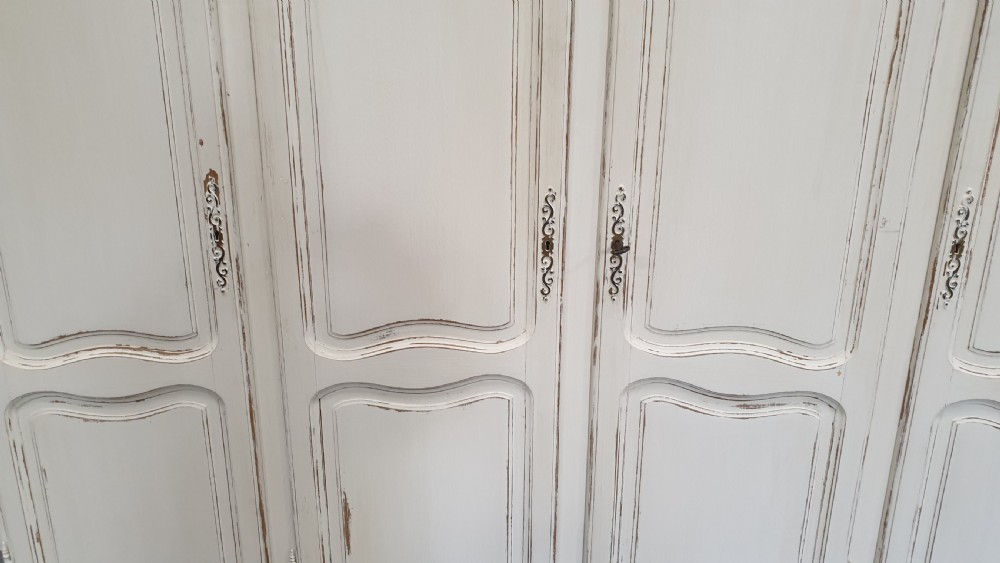 Great French Painted Wardrobe View III