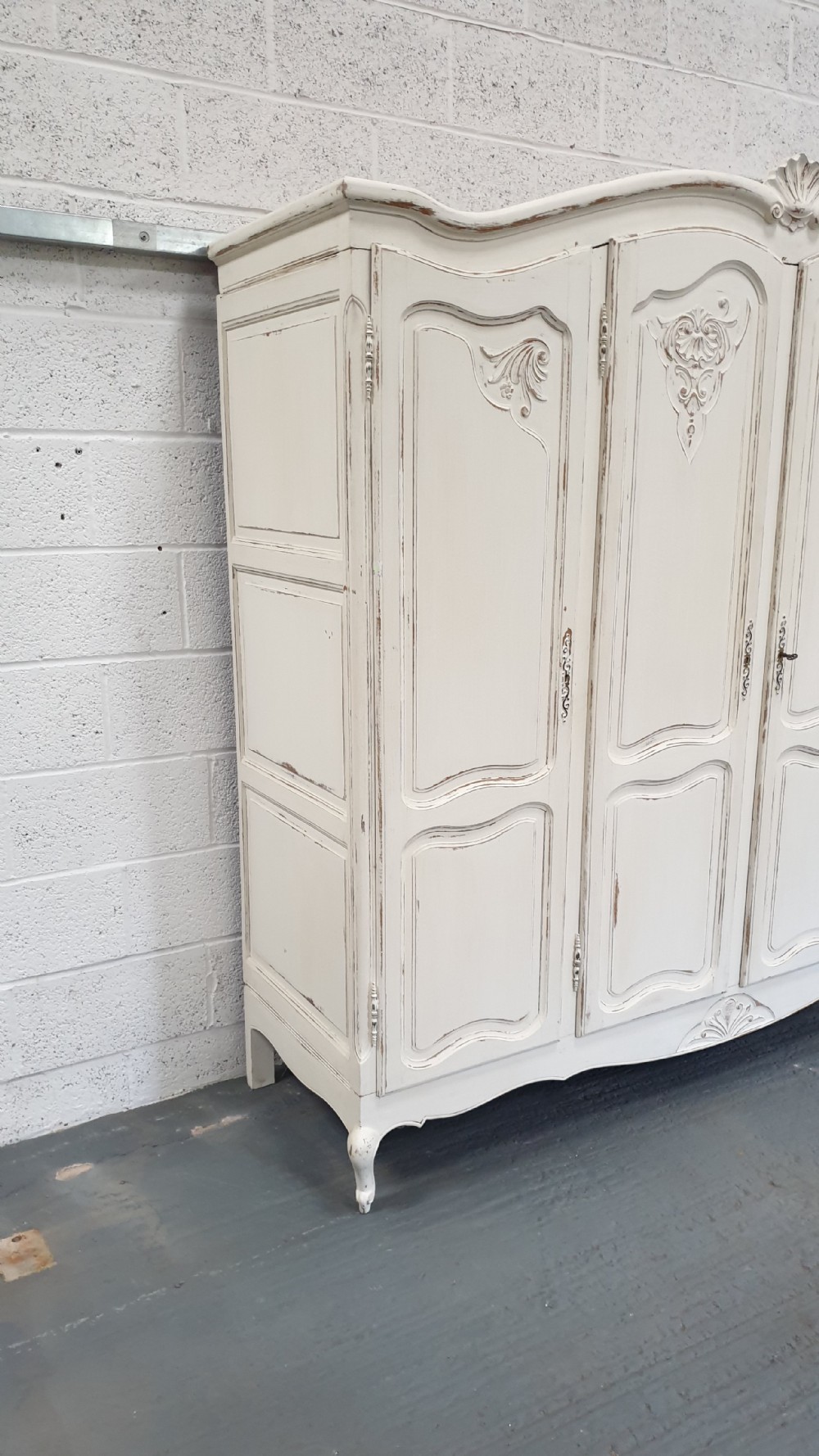 Great French Painted Wardrobe View IV