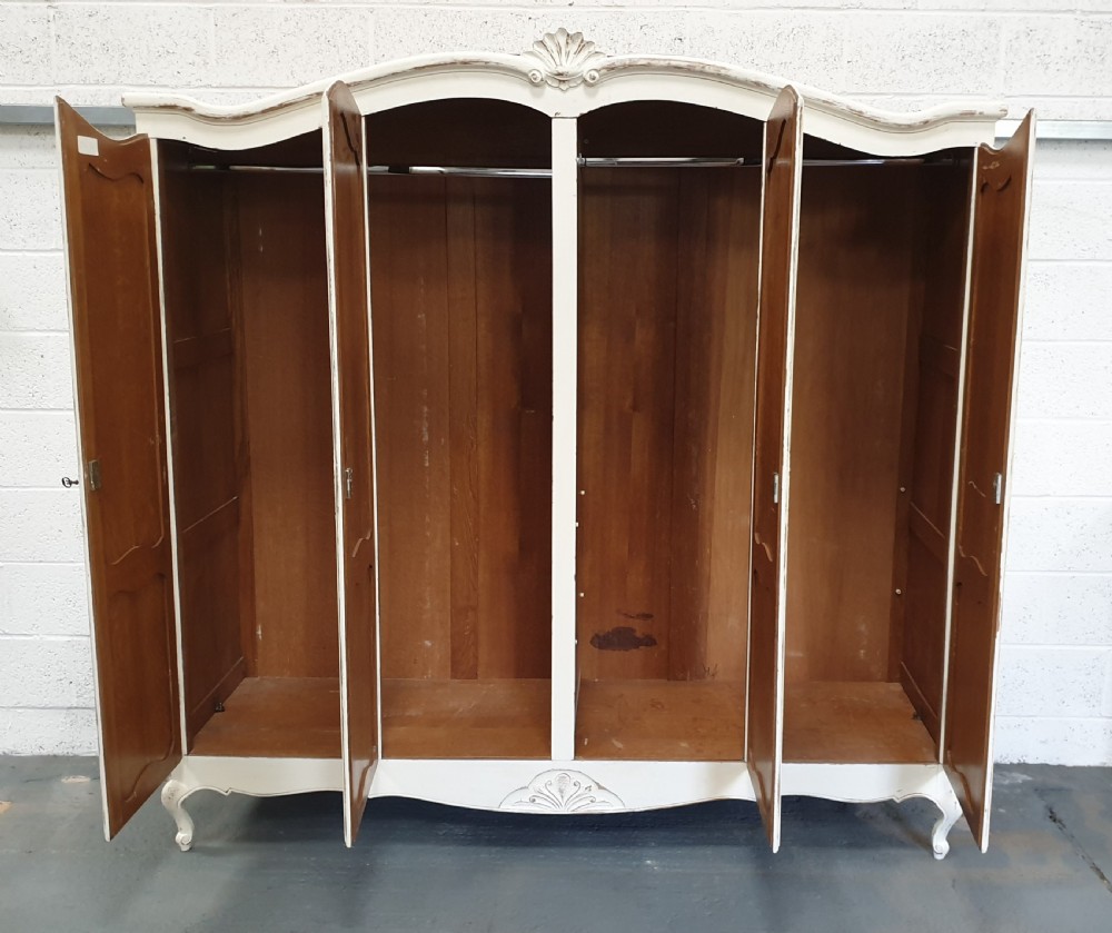 Great French Painted Wardrobe View V