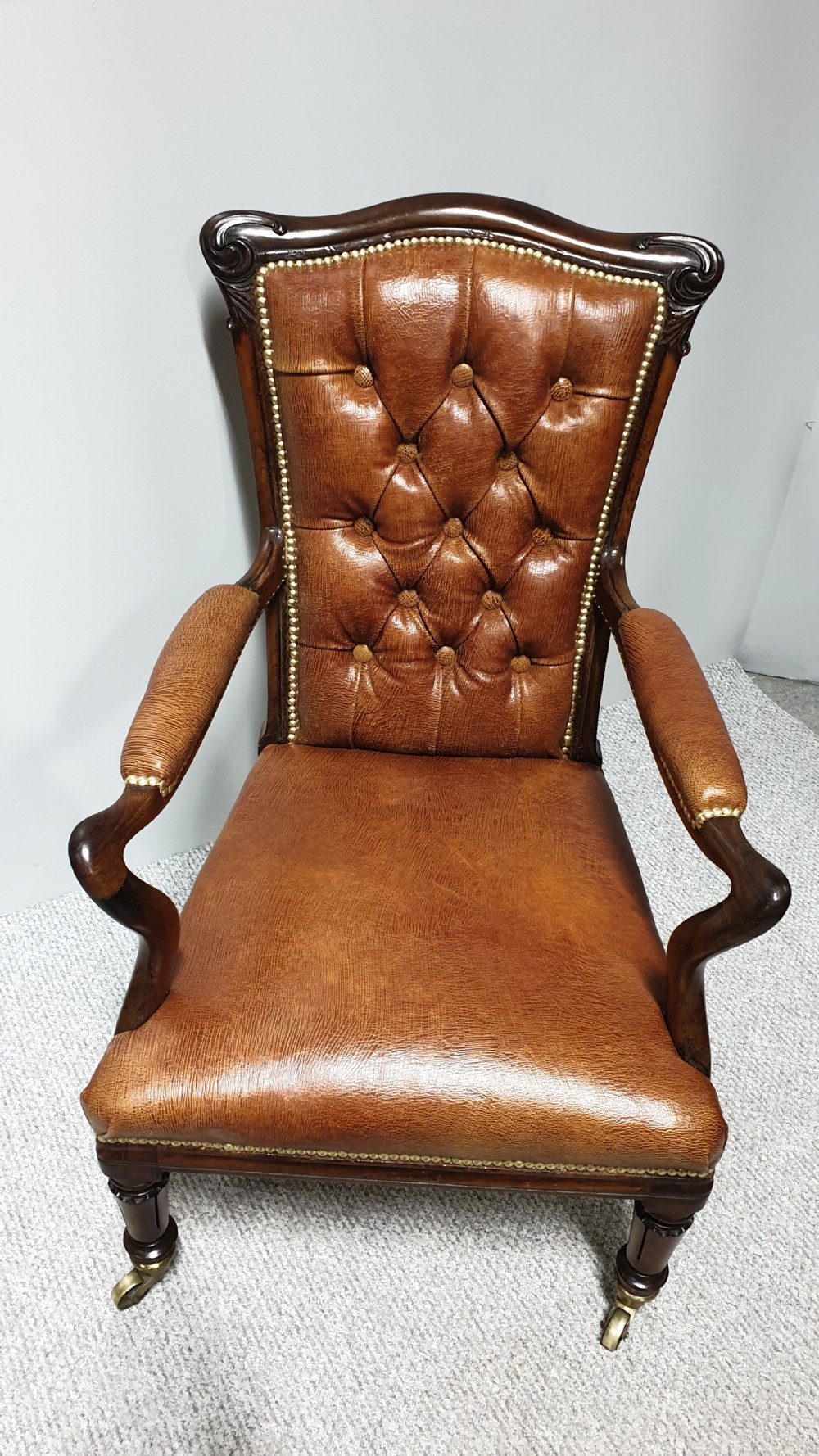 Outstanding Rosewood Library chair View II