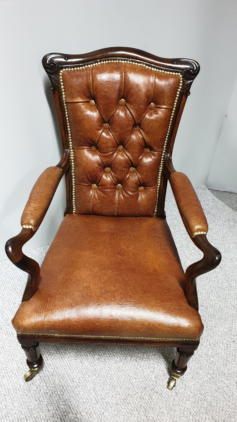 Outstanding Rosewood Library chair View III