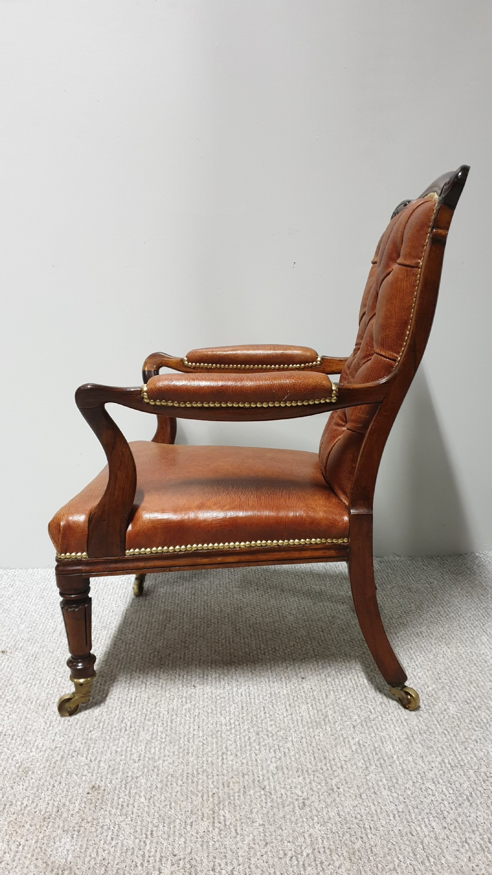 Outstanding Rosewood Library chair View VII