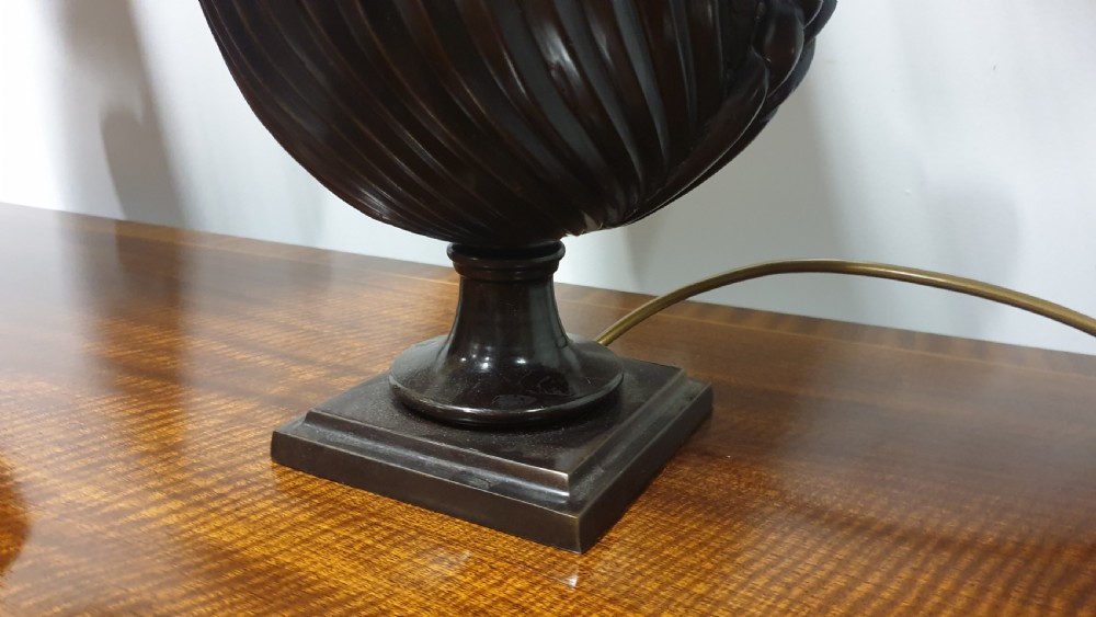 Pair Bronze Table Lamps View VII