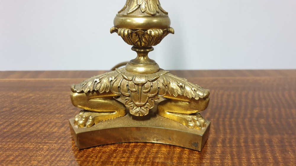Gilt Bronze Table Lamp View V