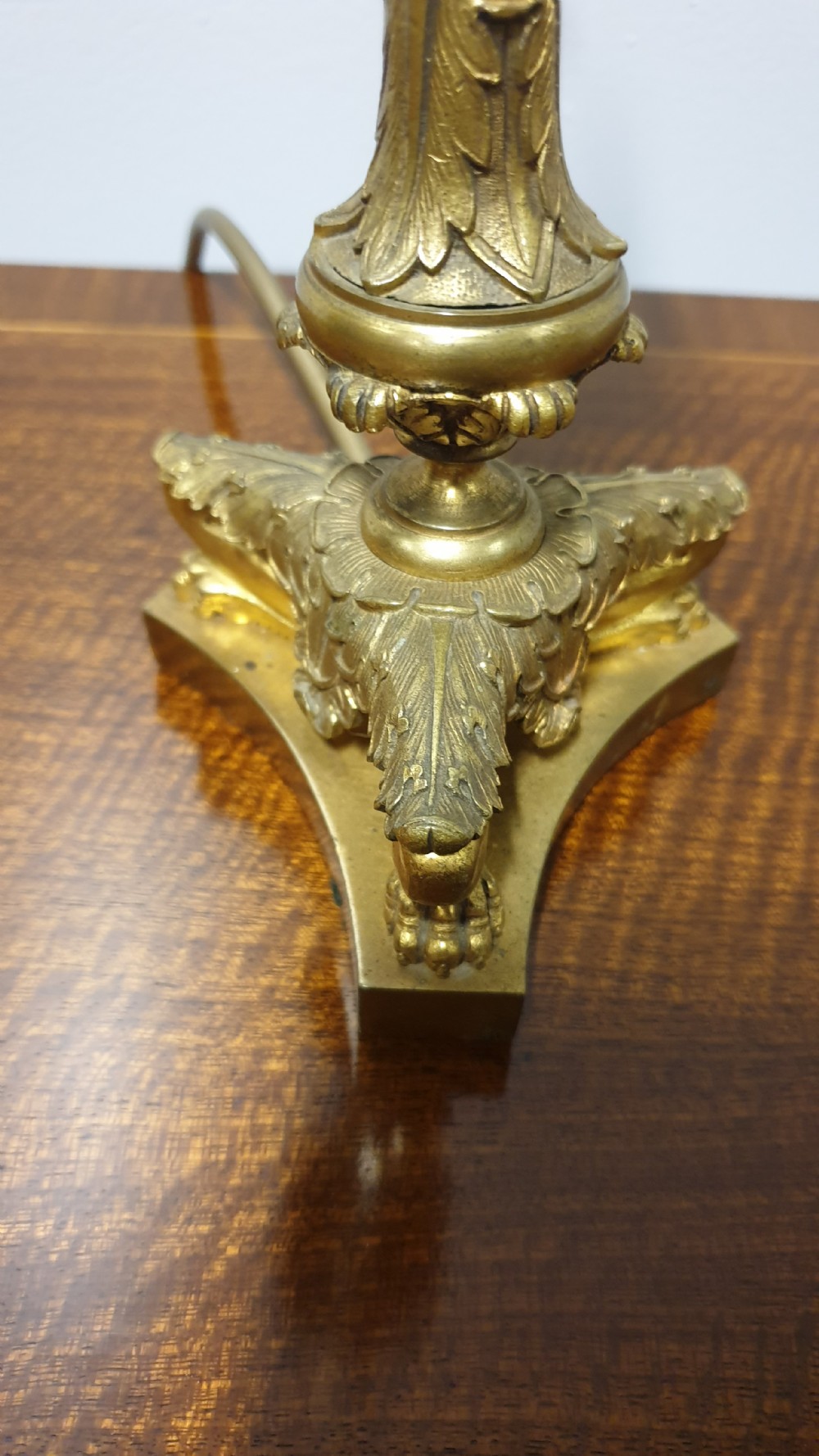Gilt Bronze Table Lamp View VII