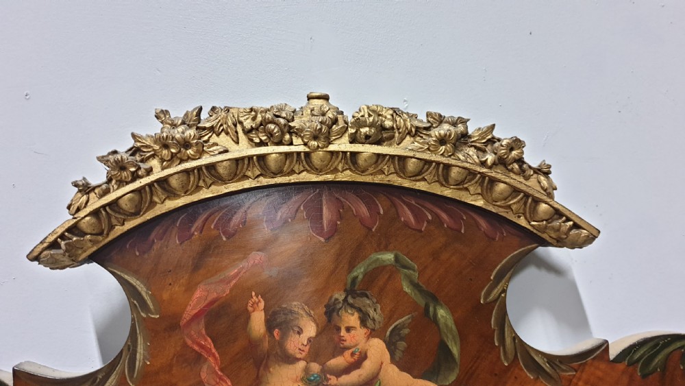 Wonderful Painted Antique Mirror View III