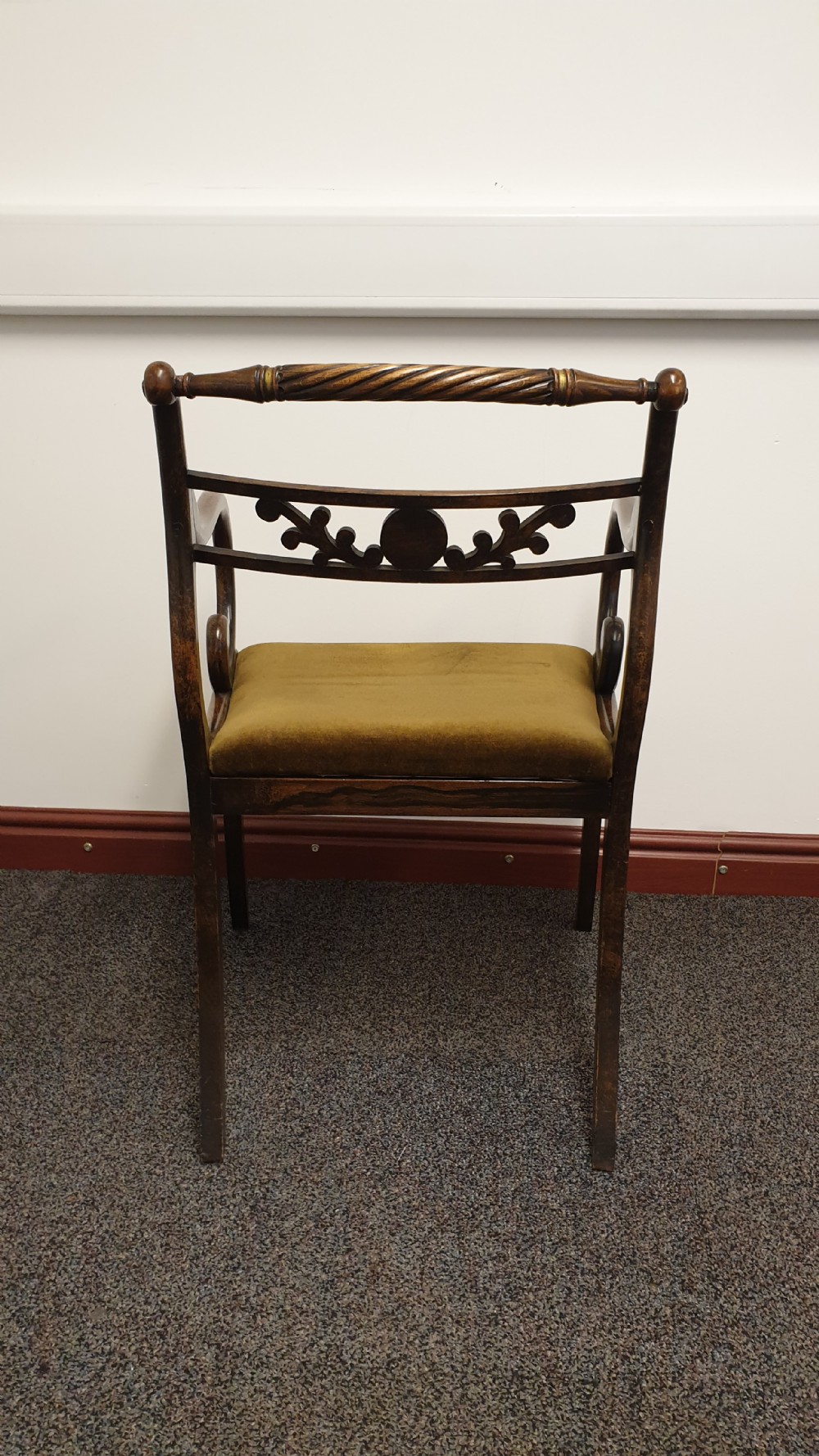Set  Eight Regency Dining Chairs View VII