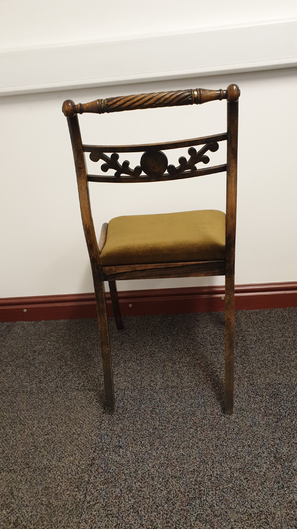 Set  Eight Regency Dining Chairs View XV