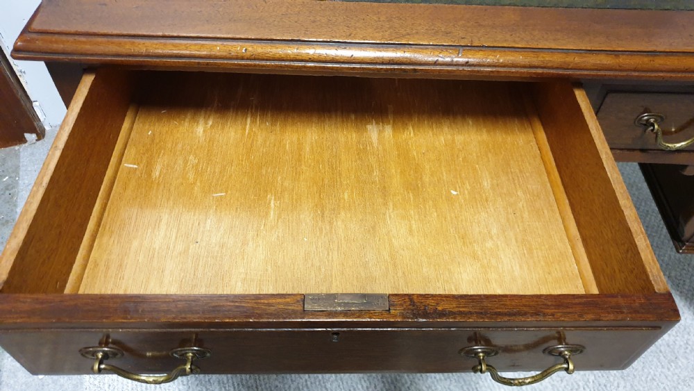 Freestanding Mahogany Desk View II