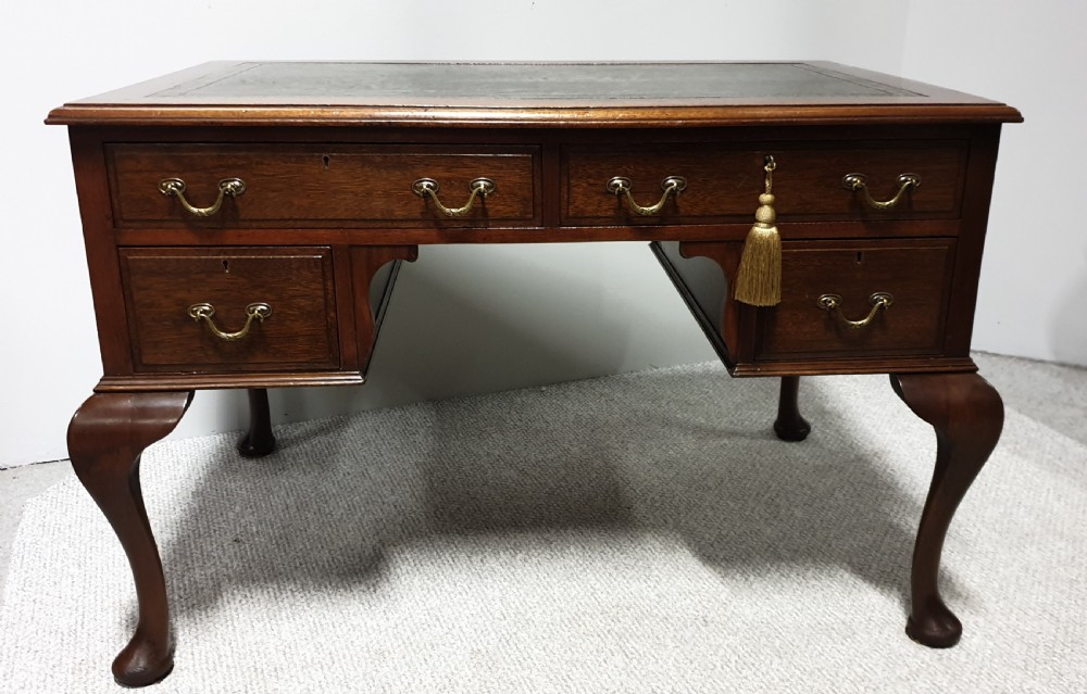 Freestanding Mahogany Desk View VIII
