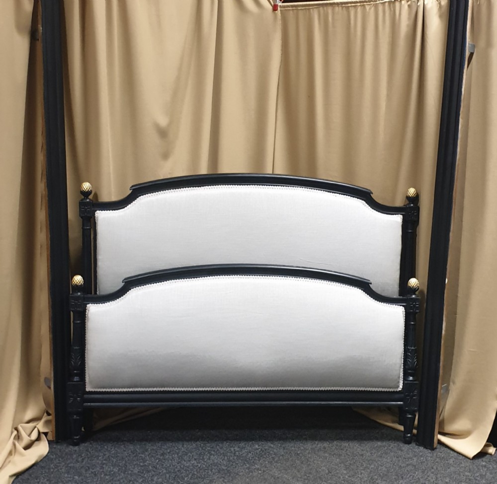 French Painted Double Bed