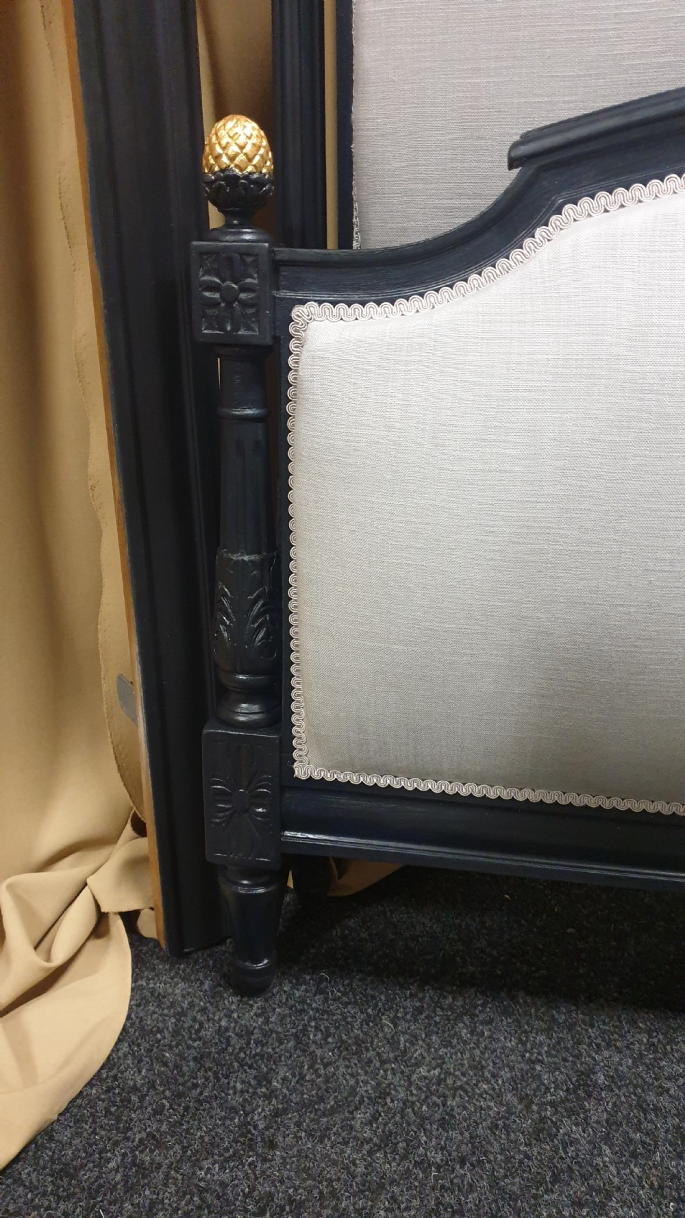 French Painted Double Bed View III
